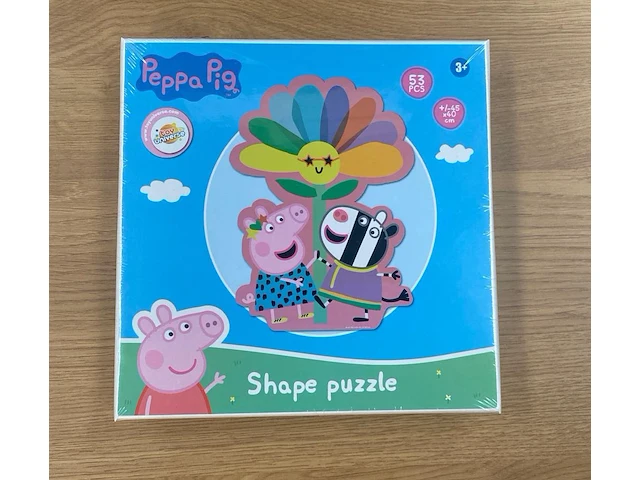 2 x puzzel - peppa pig - afbeelding 3 van  3