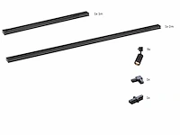2 x railspot gu10 armatuur cilinder zand zwart draaibaar 10,2cm - afbeelding 4 van  7
