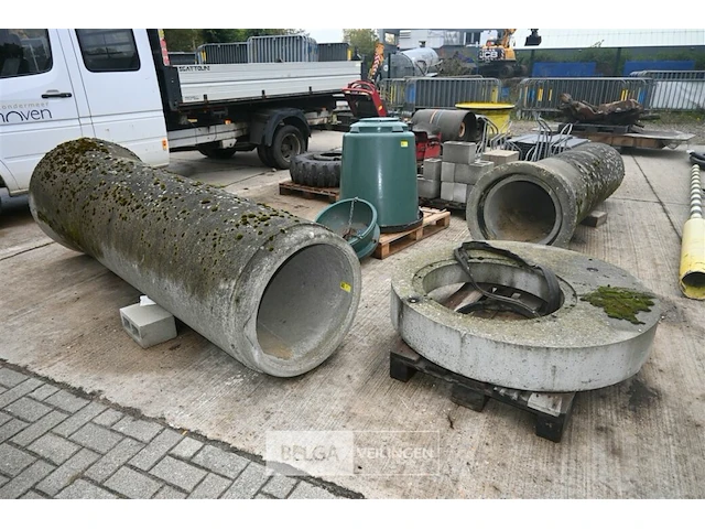 2 x rioolbuis + putdeksel - afbeelding 1 van  7