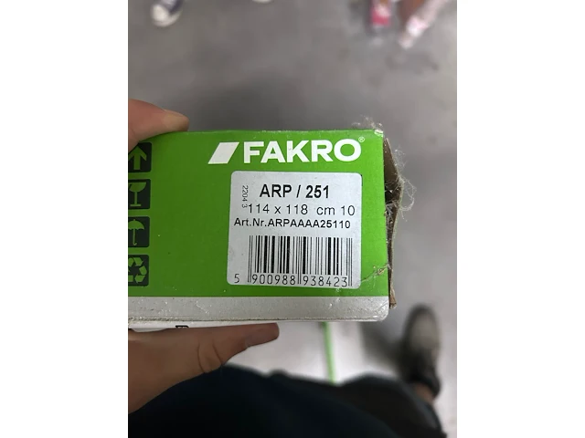 2 x rolgordijn fakro - afbeelding 1 van  2