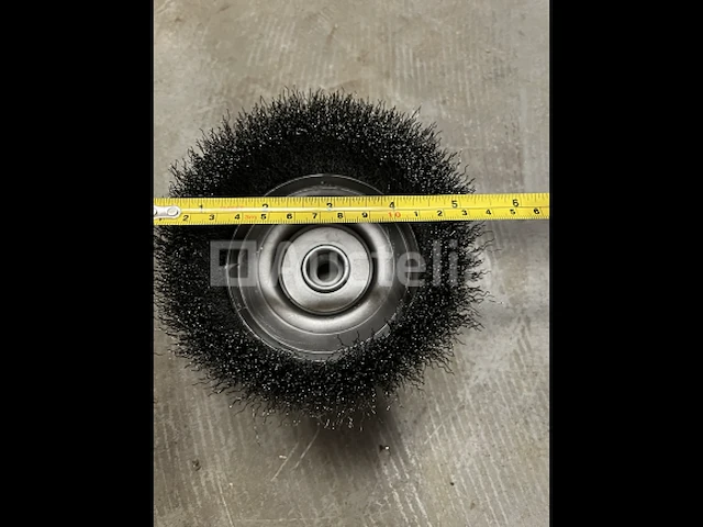 2 x rondborstel staal 125 mm - afbeelding 3 van  5
