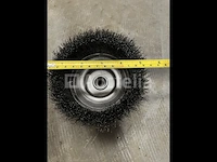 2 x rondborstel staal 125 mm - afbeelding 2 van  5