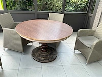 2 x ronde restauranttafel - afbeelding 2 van  2