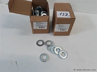 2 x rondellen verzinkt m 12 100 stuks - afbeelding 1 van  2