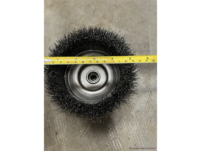 2 x rondstaalborstel 125 mm - afbeelding 3 van  5