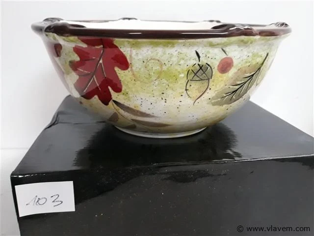2 x saladekom dia 23 cm h 9 cm - afbeelding 2 van  2