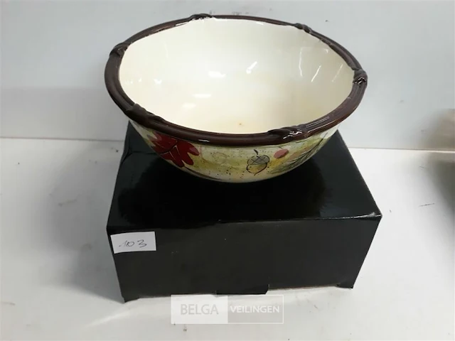 2 x saladekom dia 23 cm h 9 cm - afbeelding 1 van  3