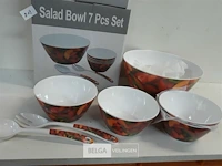 2 x saladekom in set 7 delig - afbeelding 3 van  3