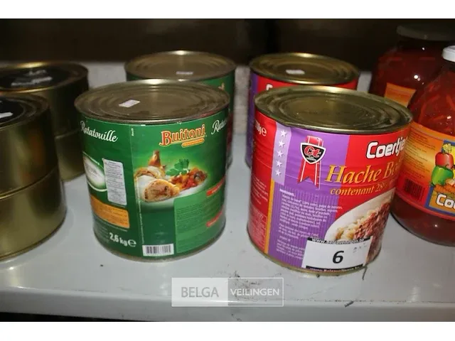 2 x schacht bolognaise 2,6 kg / ratatouille 2,6 kg - afbeelding 1 van  5