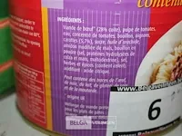 2 x schacht bolognaise 2,6 kg / ratatouille 2,6 kg - afbeelding 3 van  5