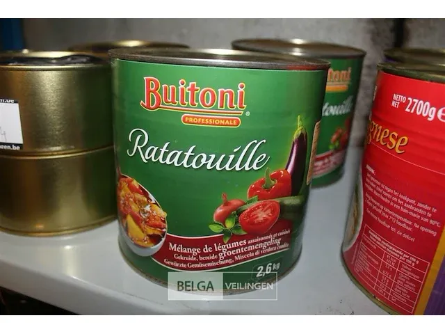 2 x schacht bolognaise 2,6 kg / ratatouille 2,6 kg - afbeelding 4 van  5
