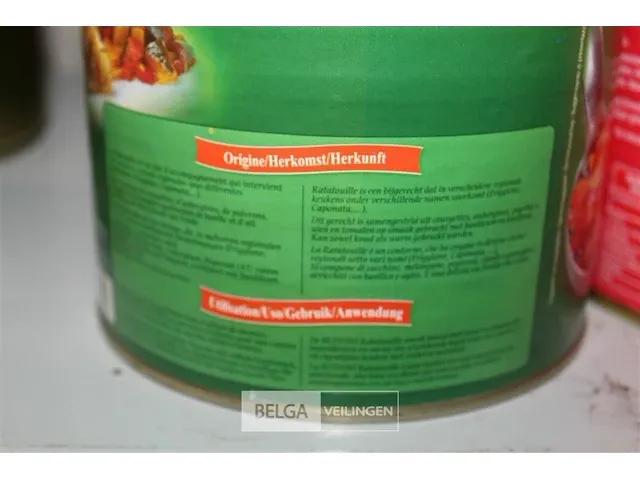 2 x schacht bolognaise 2,6 kg / ratatouille 2,6 kg - afbeelding 5 van  5