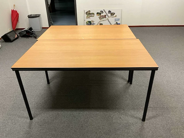 2 x schooltafels - afbeelding 1 van  1