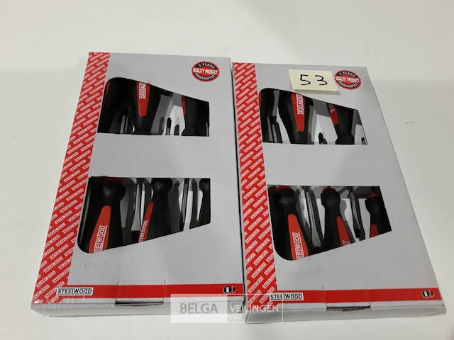 2 x schroevendraaierset 6 delig - afbeelding 1 van  3