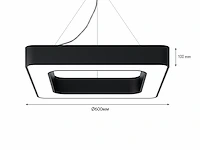 2 x section 60 black led lampen - afbeelding 4 van  7