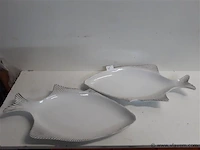 2 x serveerschaal vis - afbeelding 1 van  2