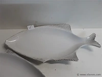 2 x serveerschaal vis - afbeelding 2 van  2