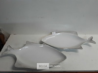 2 x serveerschaal vis - afbeelding 2 van  3