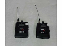 2 x shure psm900 p9t-k1 iem met 2 x bodypack (596-632mhz) - afbeelding 3 van  5