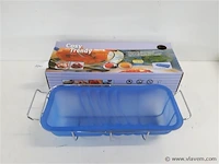 2 x siliconen bakvorm 26x13x6,5 cm - afbeelding 1 van  2