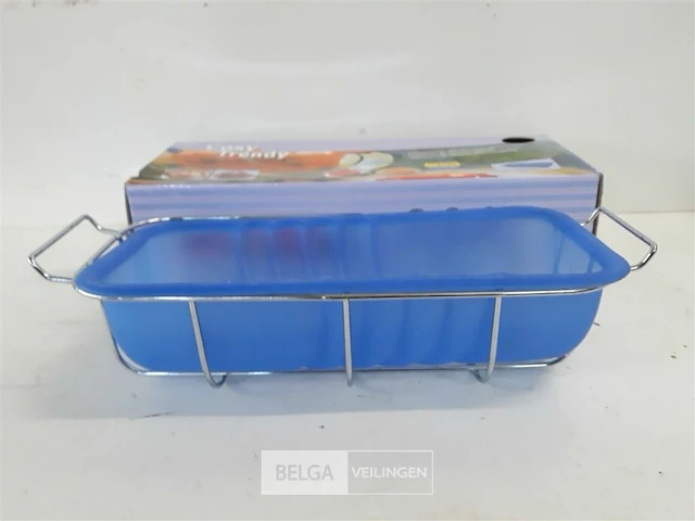 2 x siliconen bakvorm 26x13x6,5 cm - afbeelding 3 van  3