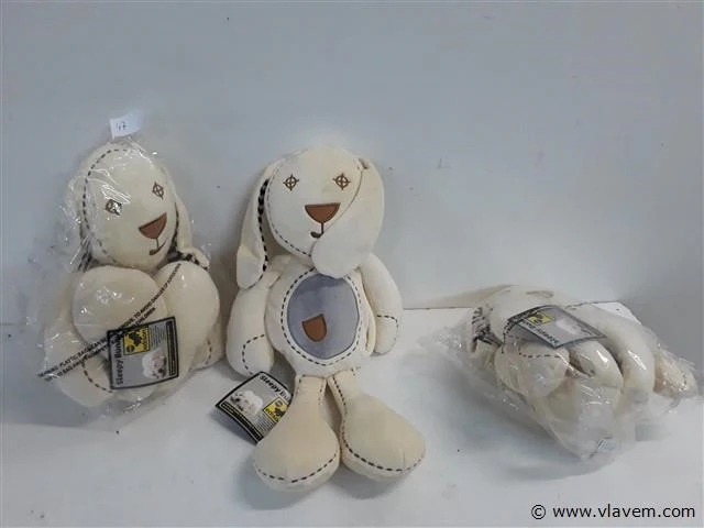 2 x sleepy bunny 40 cm - afbeelding 1 van  2