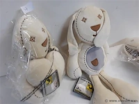 2 x sleepy bunny 40 cm - afbeelding 2 van  2