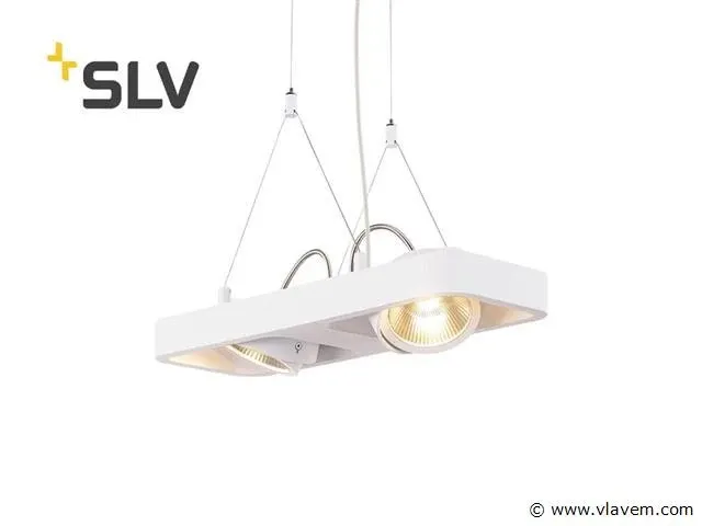 2 x slv lynah design pendelarmatuur wit - afbeelding 1 van  7