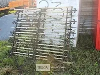 2 x smeedijzeren sierhek - afbeelding 2 van  6