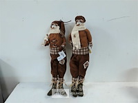 2 x sneeuwman extra lange benen - afbeelding 2 van  3