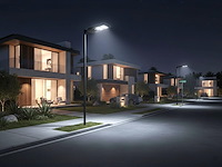 2 x solar 750lm led straatverlichting sensor en afstandsbediening - afbeelding 4 van  8