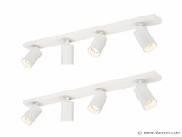 2 x solo focus plafond 4.0 armatuur wit - afbeelding 1 van  8