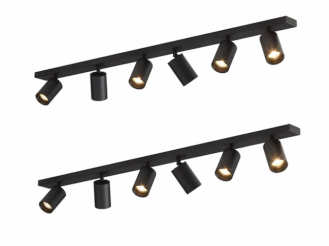 2 x solo focus plafond 6.0 armatuur zwart - afbeelding 2 van  8