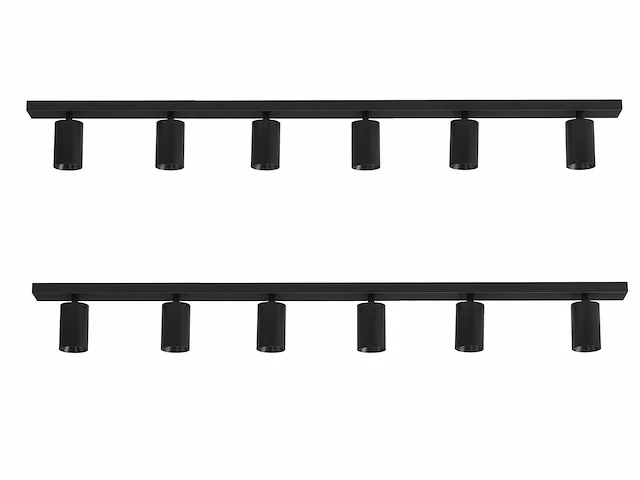 2 x solo focus plafond 6.0 armatuur zwart - afbeelding 8 van  8