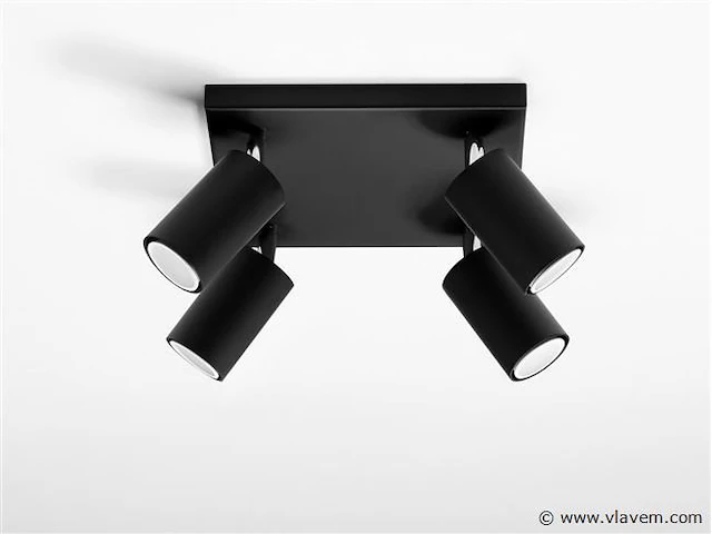 2 x solo focus quad armatuur zwart - afbeelding 1 van  5