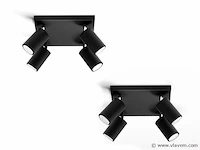 2 x solo focus quad armatuur zwart - afbeelding 3 van  5