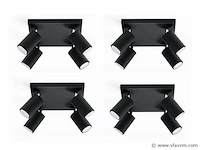 2 x solo focus quad armatuur zwart - afbeelding 5 van  5