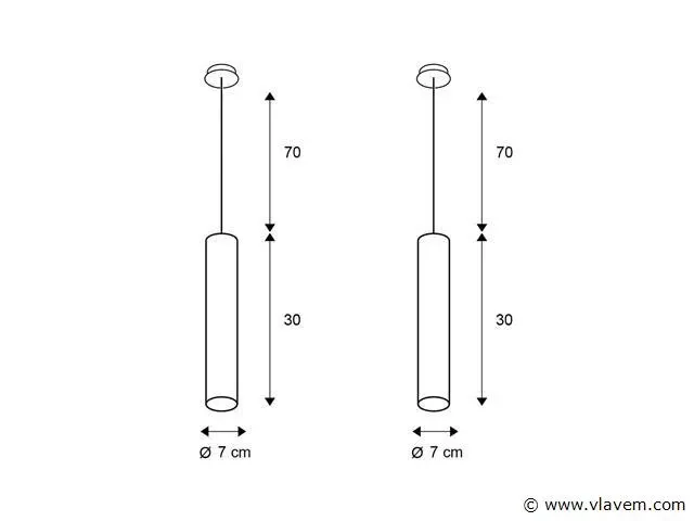 2 x solo yube benton design hanglamp - afbeelding 4 van  6