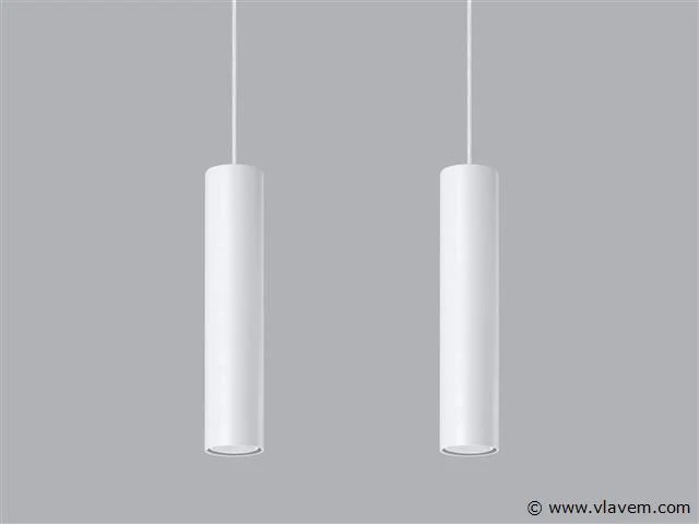 2 x solo yube design hanglamp wit - afbeelding 1 van  4
