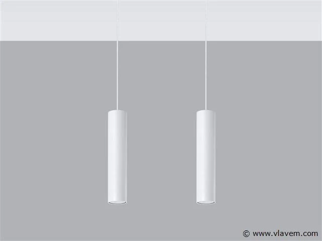 2 x solo yube design hanglamp wit - afbeelding 2 van  4