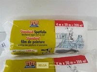 2 x spatfolie op rol 4 m x 50 m - afbeelding 3 van  3