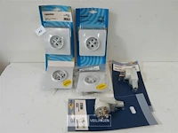 2 x stekker + 4 x stopkontact 380v/16a 4p - afbeelding 1 van  3