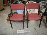 2 x stoel met armleuning - afbeelding 1 van  4