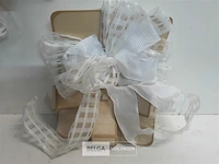 2 x strik wit 30 cm staart 1m - afbeelding 3 van  3