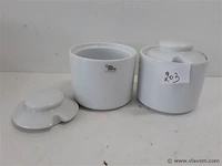 2 x suikerpot rond - afbeelding 2 van  2