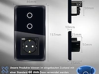 2 x tawoia touch-lichtschakelaar met stopcontact - afbeelding 3 van  7