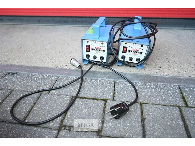 2 x teklite 2 amp batterijlader - afbeelding 1 van  4