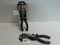 2 x telefoontang gebogen 200 mm - afbeelding 1 van  3