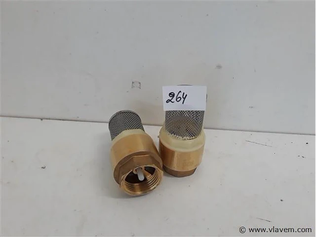 2 x terugslagklep met filter 4/4 - afbeelding 1 van  2