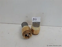 2 x terugslagklep met filter 4/4 - afbeelding 1 van  2